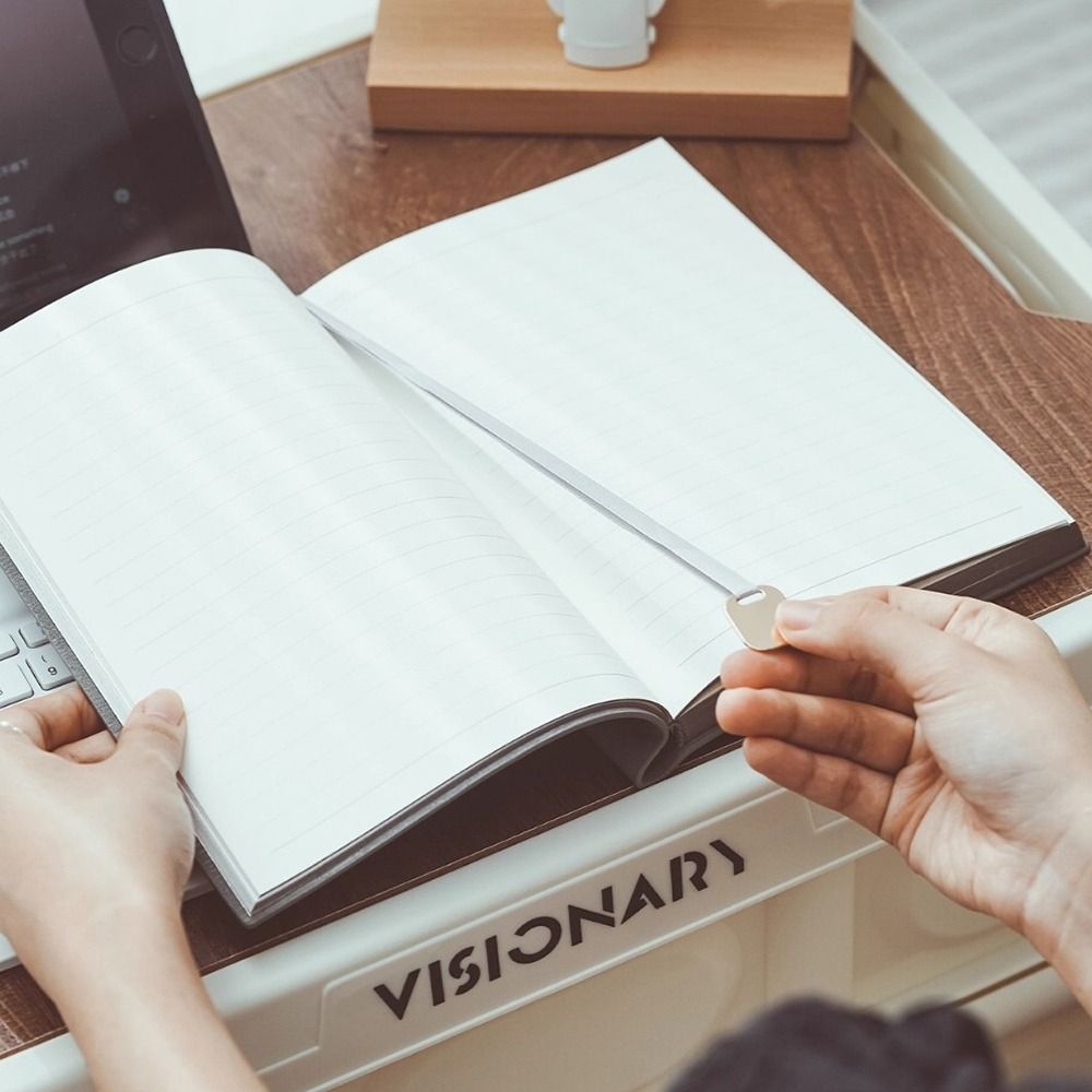 Leather Work Diary Covers - Notatnik A5 z miękką okładką ze