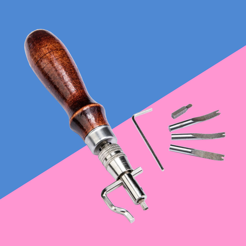 Groover Stitching Tool - 7-częściowy zestaw narzędzi do rękodzieła: narzędzie