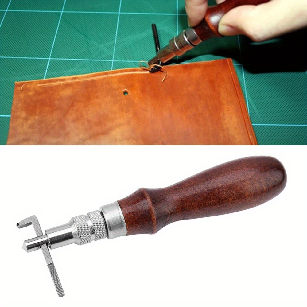 Groover Stitching Tool - 1 szt. Regulowany nóż do rowkowania