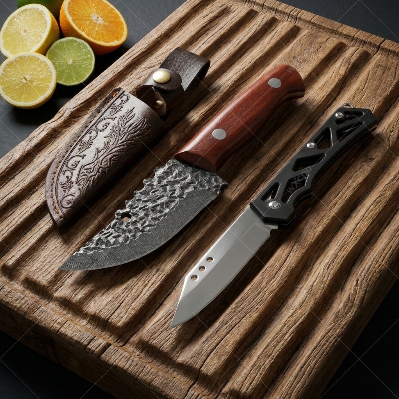 Bone Folder Tool - Zestaw noży kuchennych i składanych noży