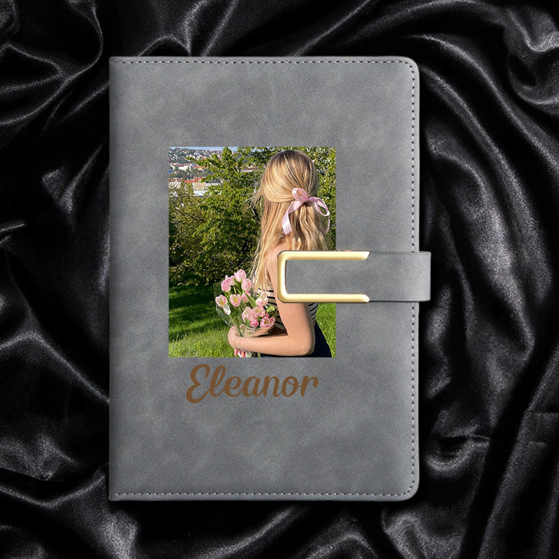 Leather Work Diary Covers - Personalizowany notatnik z ekoskóry z możliwością