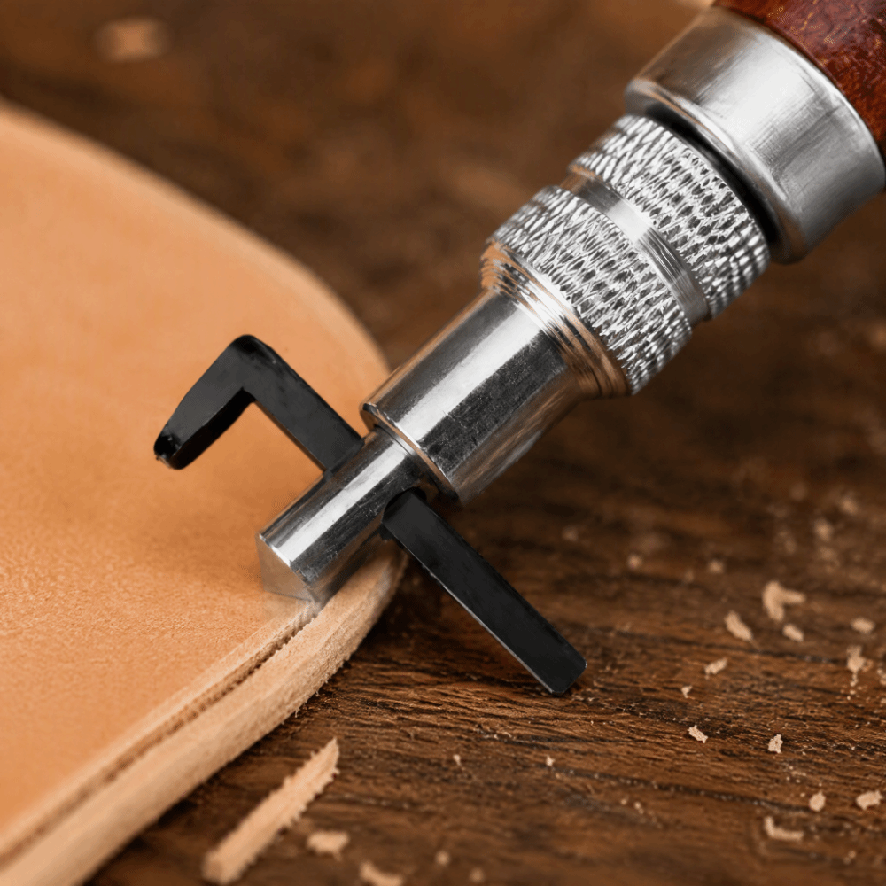 Groover Stitching Tool - Regulowany frez do skóry, narzędzie do