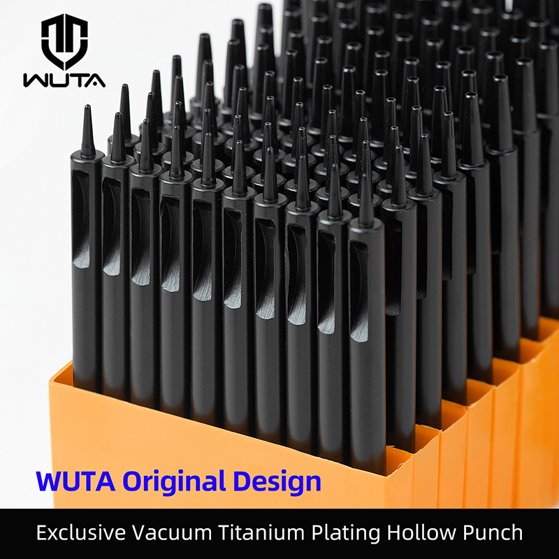 Rivet Setter Tool - WUTA 1-10 sztuk zestaw dziurkaczy do