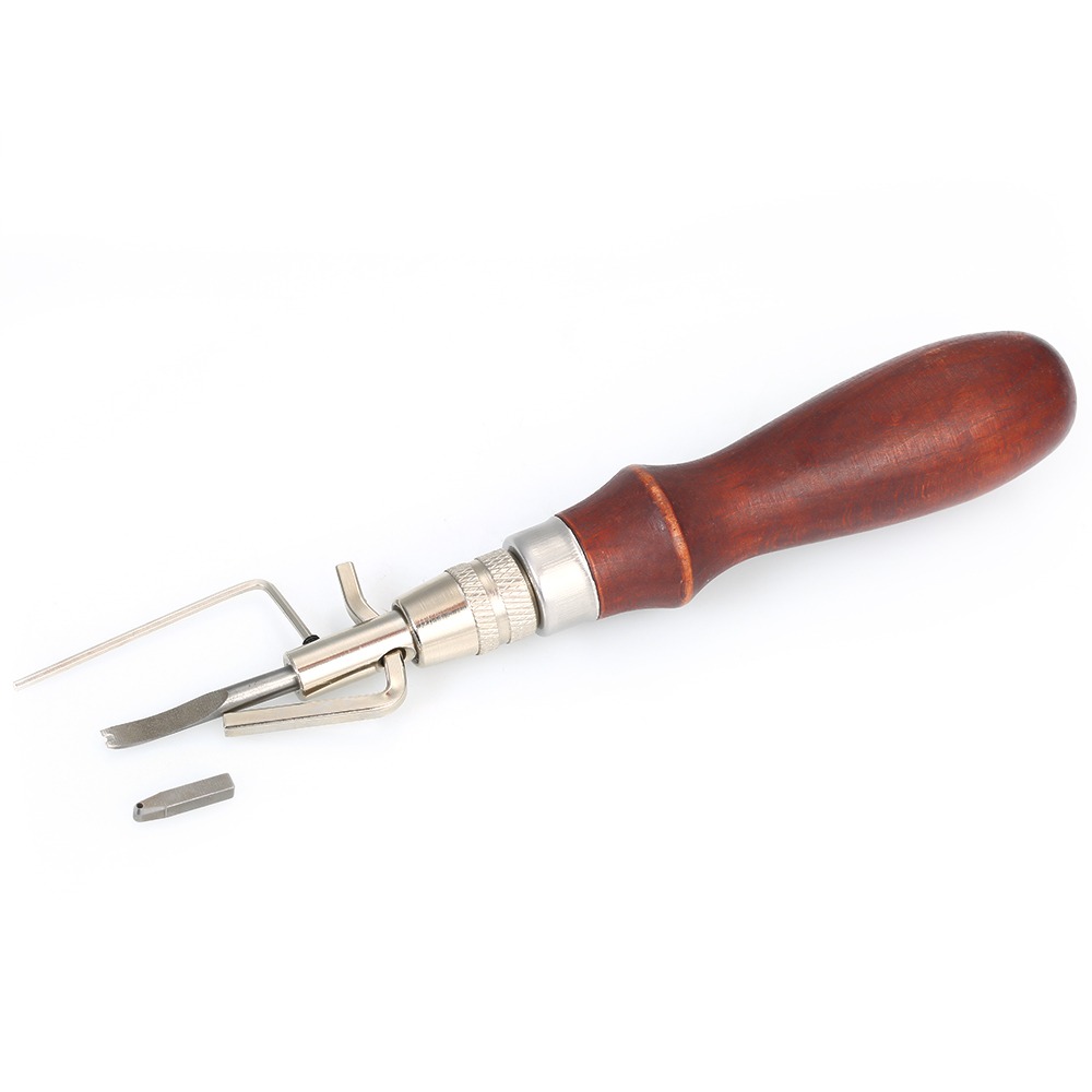 Groover Stitching Tool - Regulowany nóż do szwów skórzanych ze