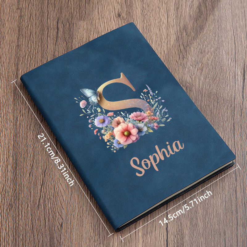 Leather Work Diary Covers - Spersonalizowany notatnik A5 z ekoskóry z