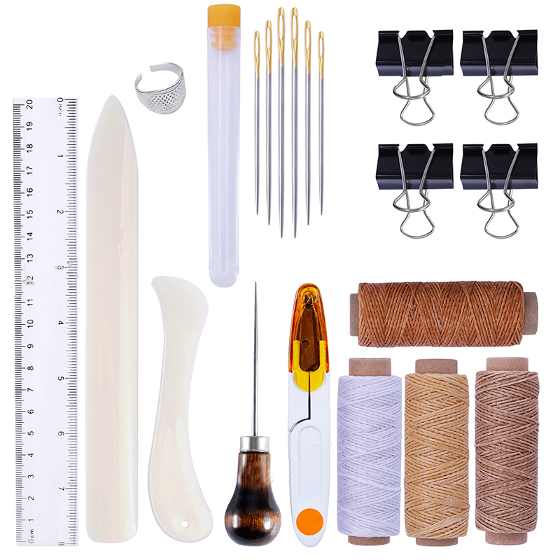 Groover Stitching Tool - 25 sztuk/zestaw Zestaw do szycia skóry