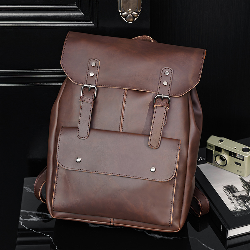 Klasyczny, skórzany plecak męs – Leather Work Rucksack Mens recenzja i cena