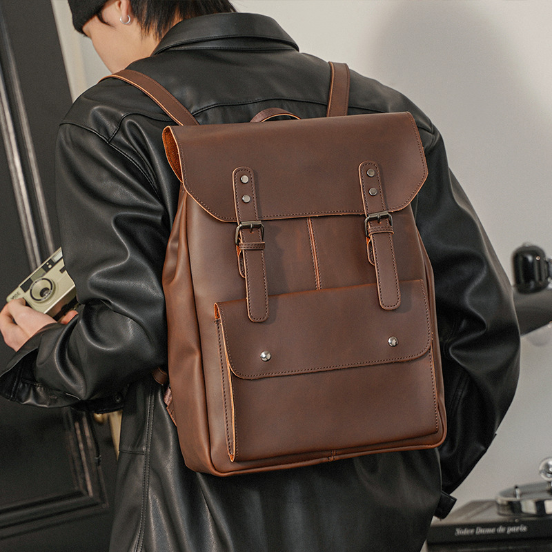 Klasyczny, skórzany plecak męs – Leather Work Rucksack Mens recenzja i cena