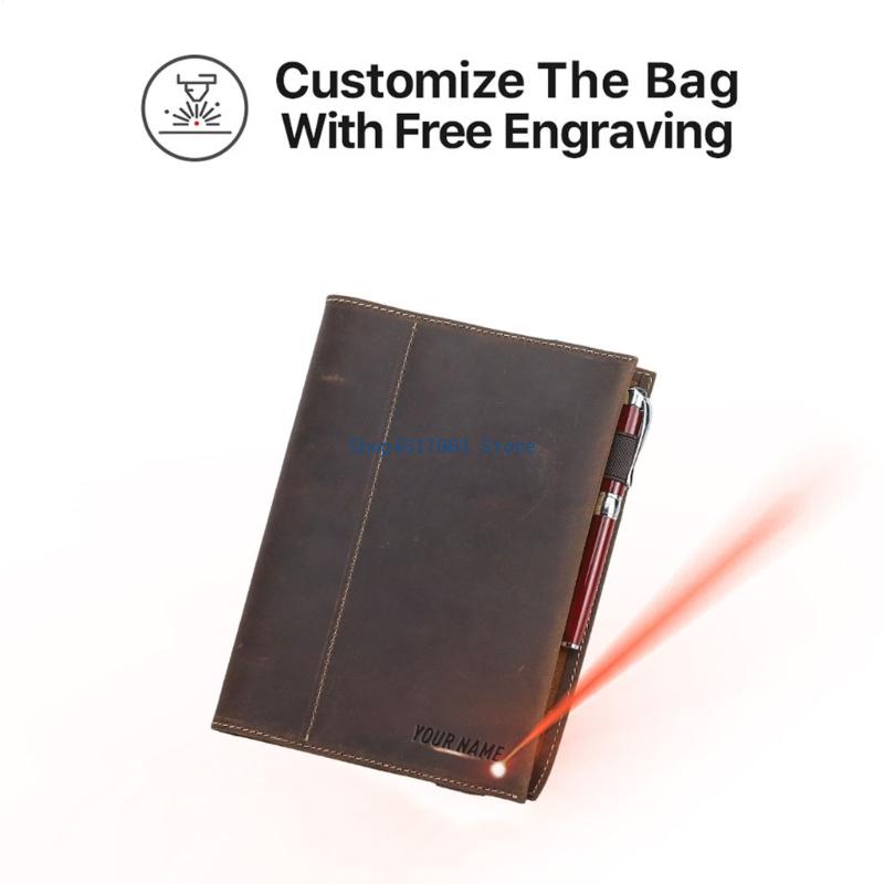 Przenośna okładka na dziennik  – Leather Work Diary Covers recenzja i cena