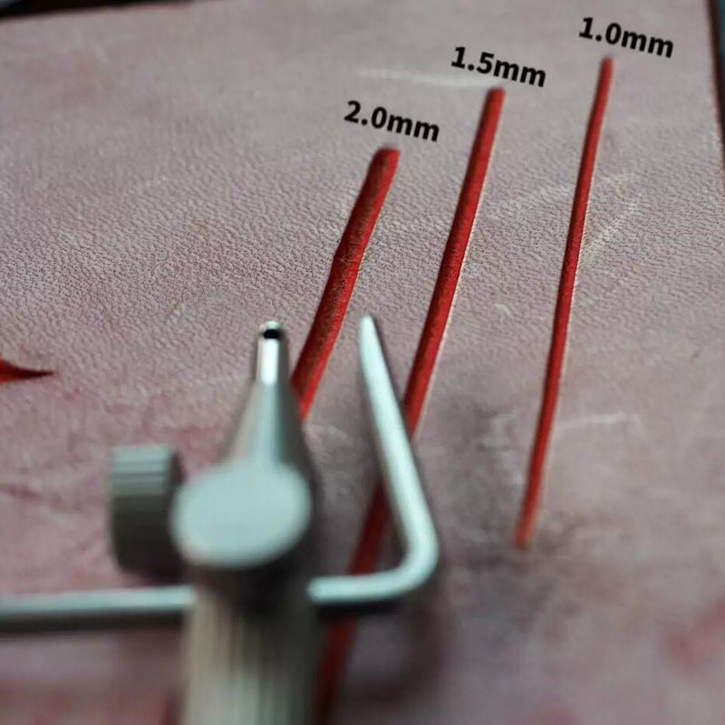 Zestaw do rowkowania skóry XIF – Groover Stitching Tool recenzja i cena