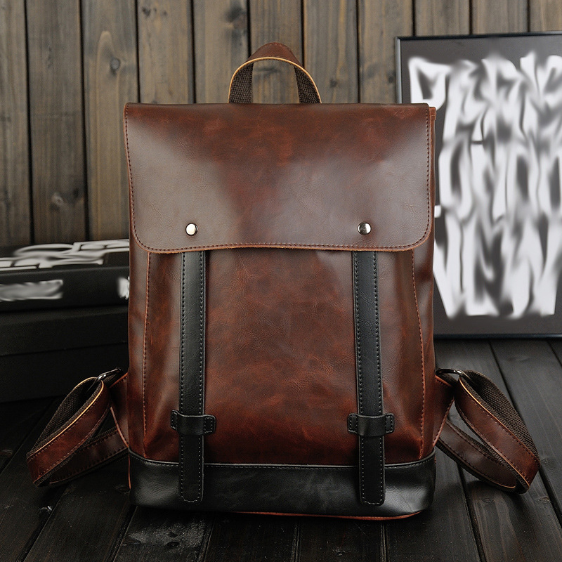 Męski plecak w stylu vintage,  – Leather Work Rucksack Mens recenzja i cena