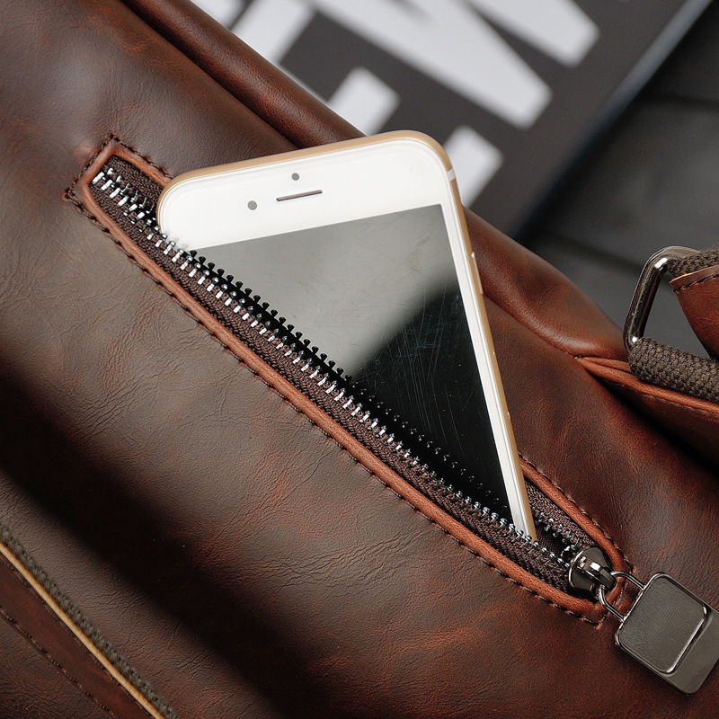 Męski plecak w stylu vintage,  – Leather Work Rucksack Mens recenzja i cena