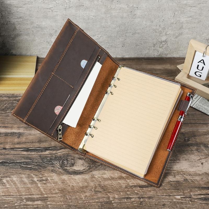 Skórzany dziennik do codzienne – Leather Work Diary Covers recenzja i cena
