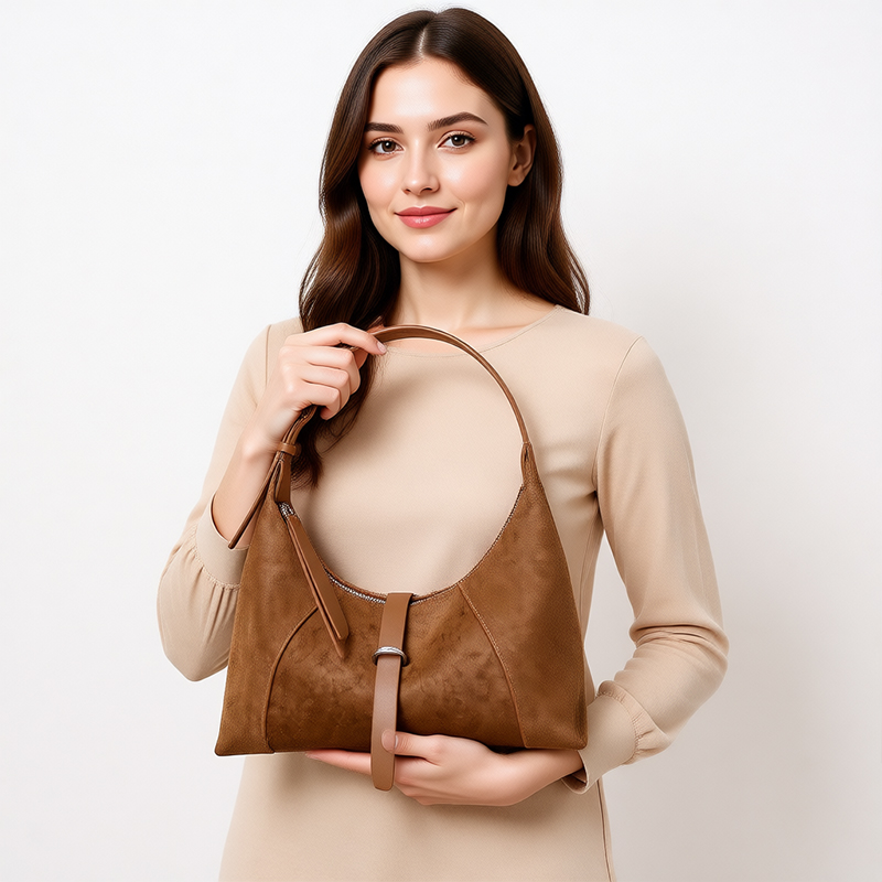 Damska torebka z zamszu, desig – Leatherwork Designs recenzja i cena