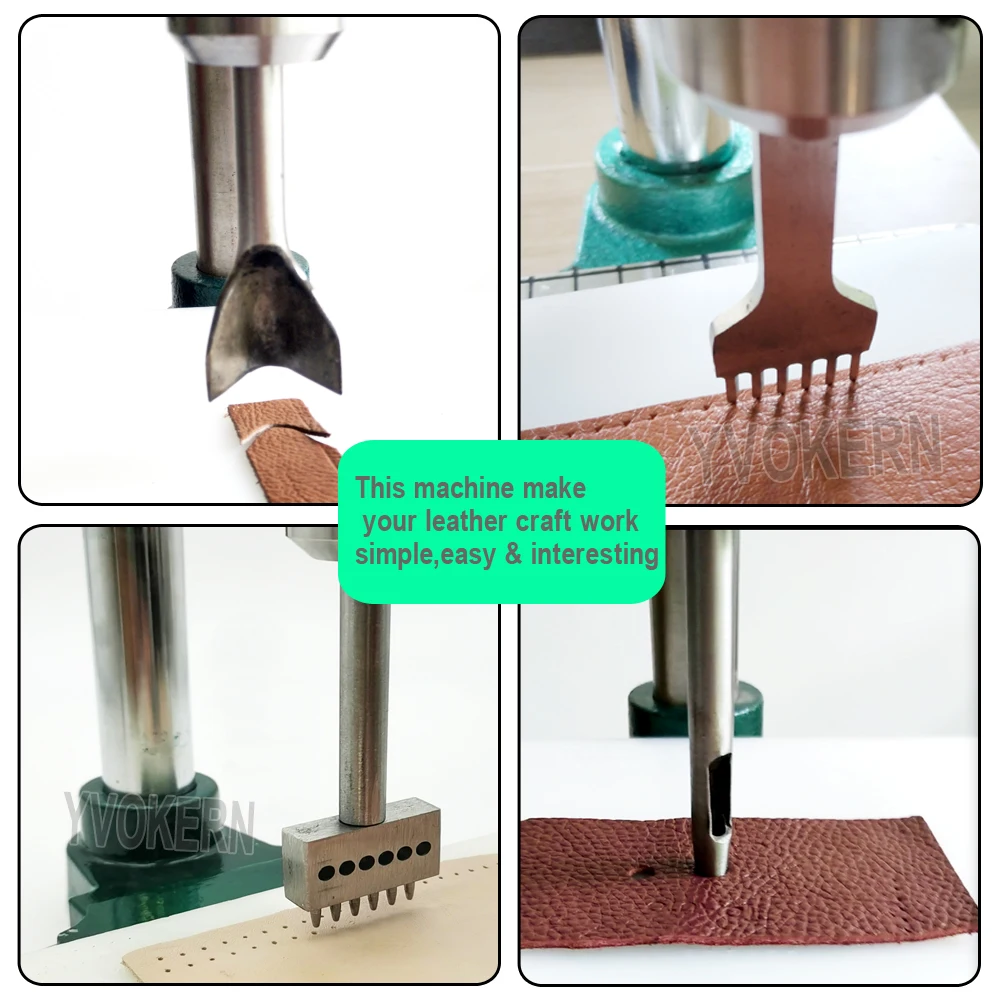 Cichy skórzany maszyna do dziu – Leatherwork Hand Press recenzja i cena