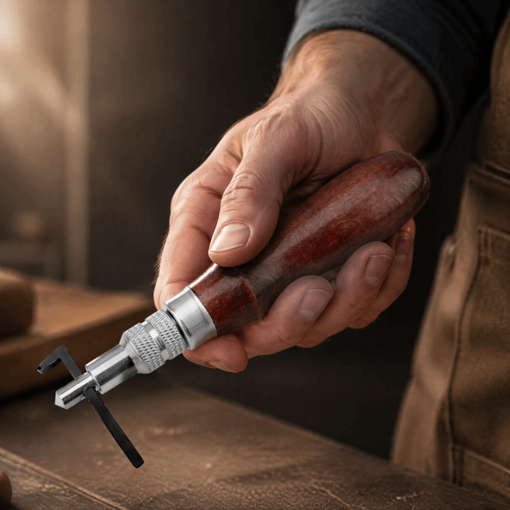 Regulowany frez do skóry, narz – Groover Stitching Tool recenzja i cena