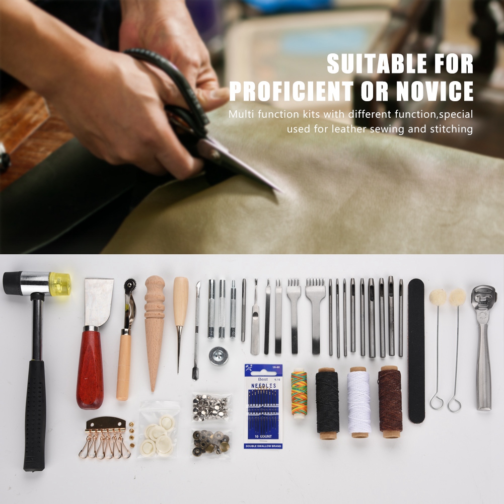 Zestaw narzędzi do obróbki skó – Groover Stitching Tool recenzja i cena