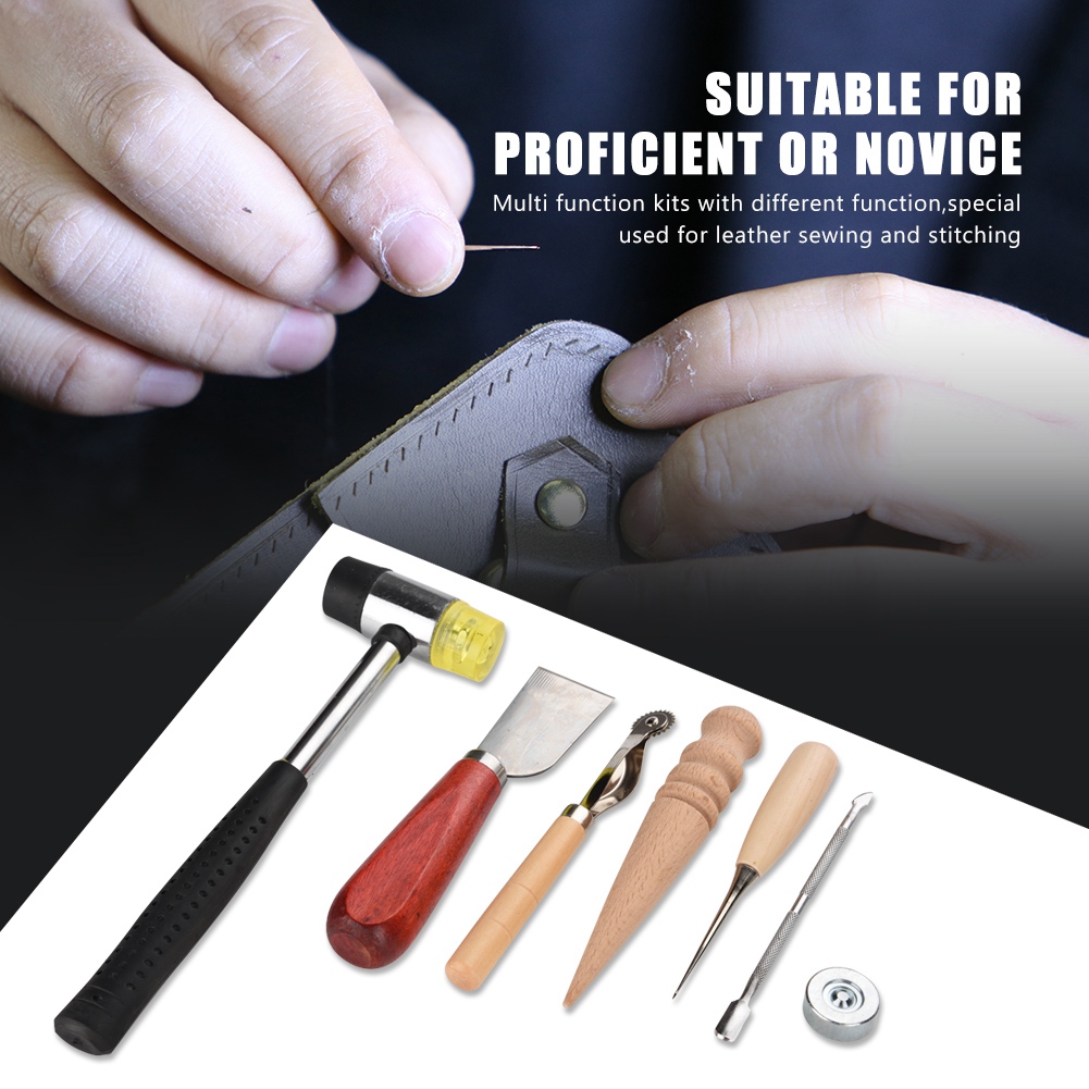 Zestaw narzędzi do obróbki skó – Groover Stitching Tool recenzja i cena