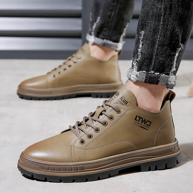 Męskie skórzane buty casual na – Leatherwork Designs recenzja i cena