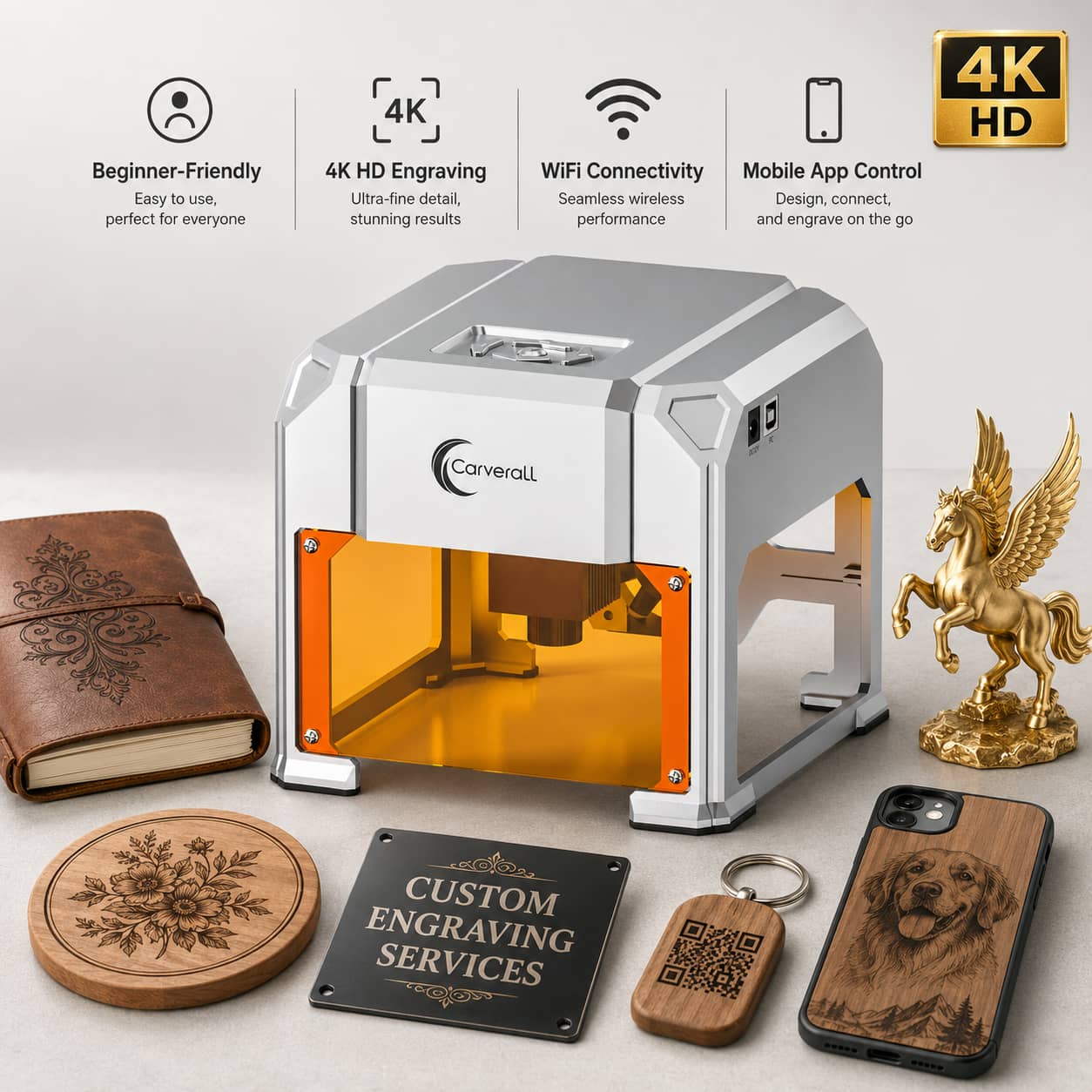 Laserowa grawerka Carverall, K – Leatherwork Machine recenzja i cena