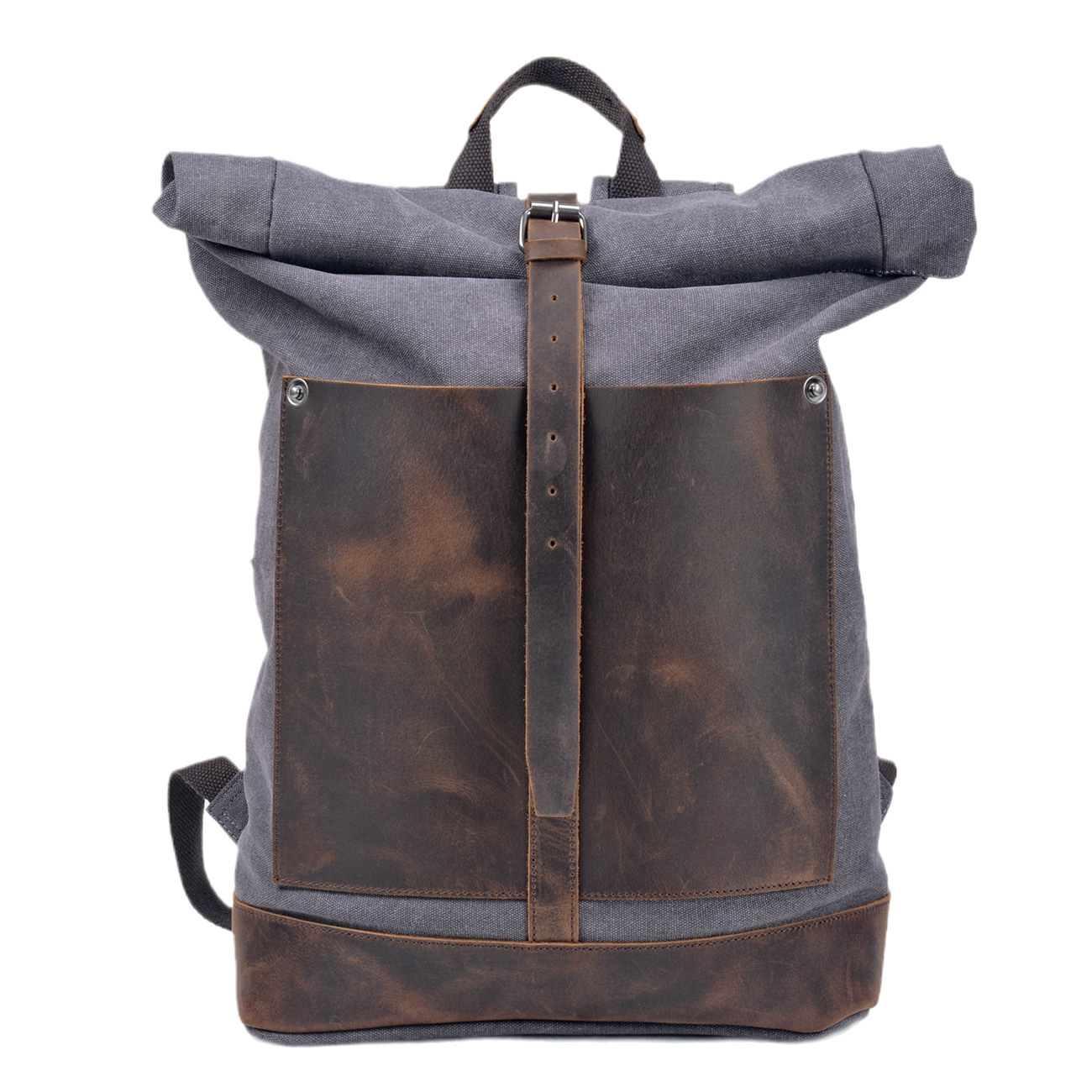 Męski plecak z woskowanej tkan – Leather Work Rucksack Mens recenzja i cena
