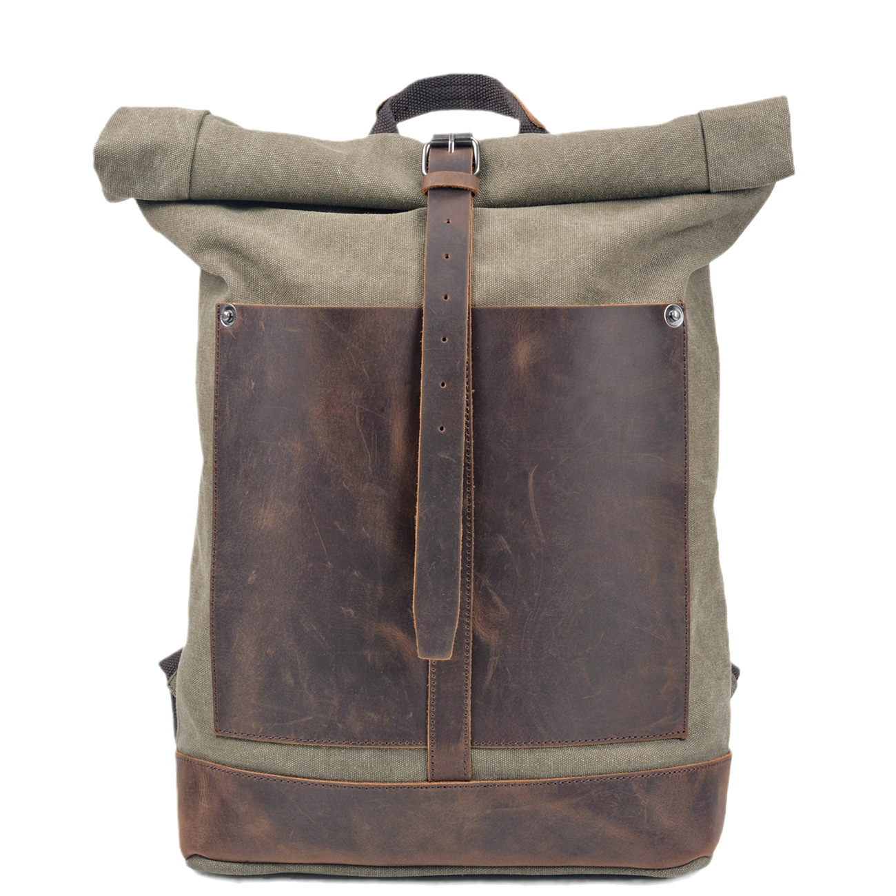 Męski plecak z woskowanej tkan – Leather Work Rucksack Mens recenzja i cena